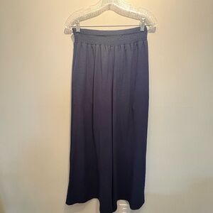 Elegant Navy Blue Women's Pants